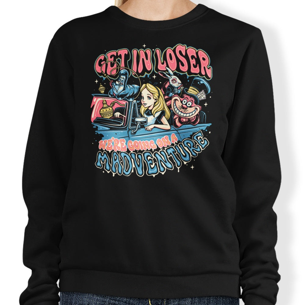 Momma Gorilla's Madventure Comfortable Crewneck Sweatshirt in S - 4XL
