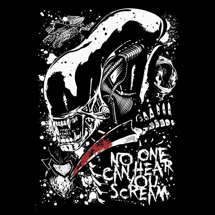 Arinesart's Screaming in Space Crewneck Sweatshirt for All Sizes