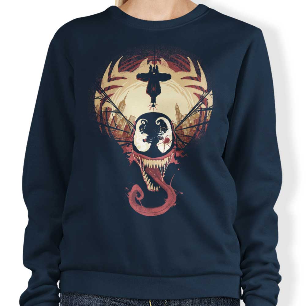 Harantula's Creepy Spider Themed Nightmare Sweatshirt