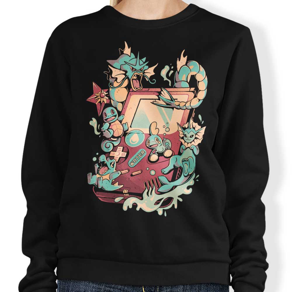 Water Game Themed Sweatshirt by Arigatees