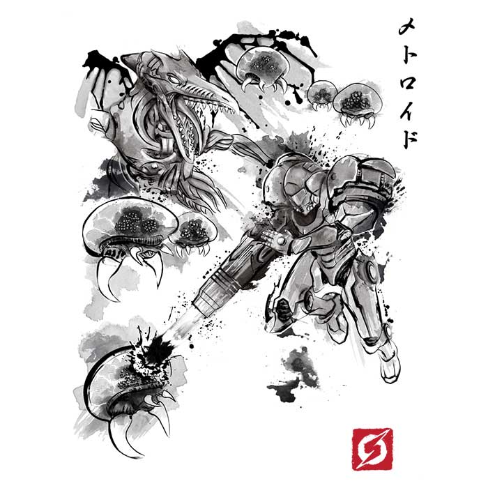 Women's Stylish V-Neck T-Shirt: The Attack of the Space Pirates Design