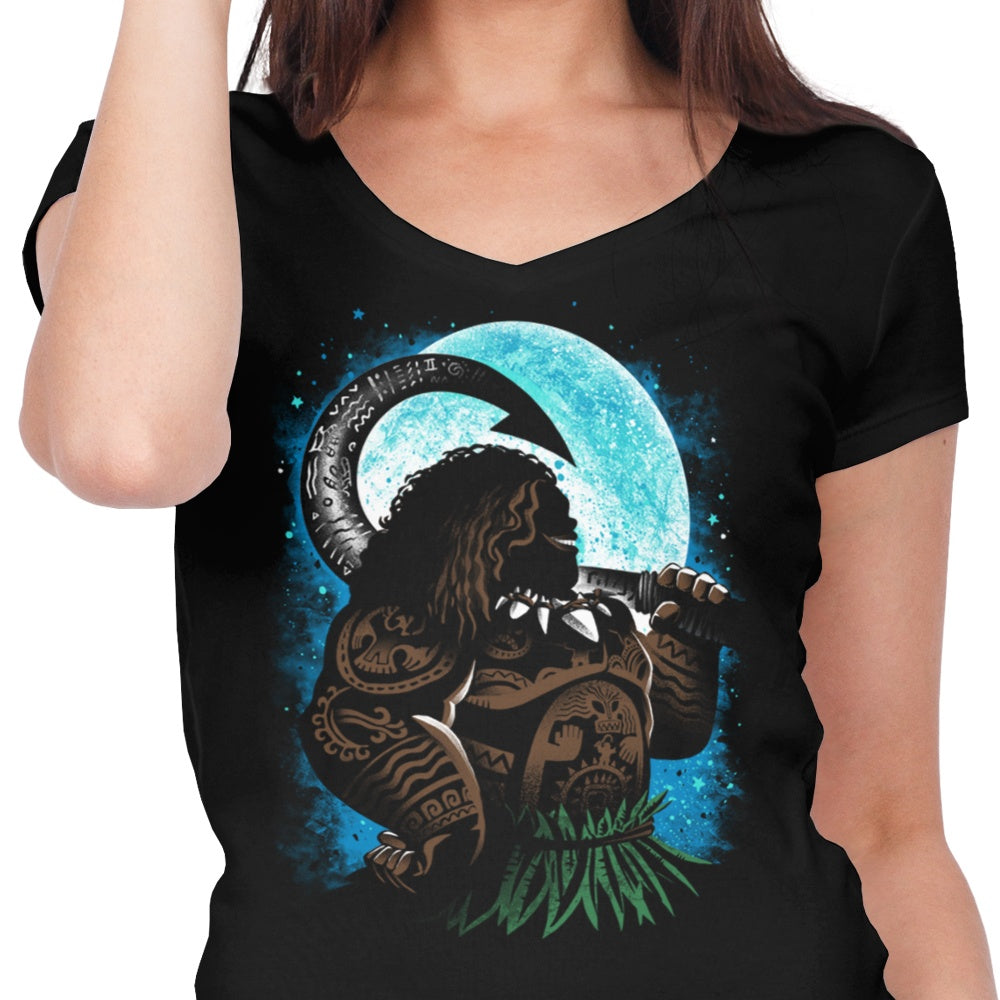 Alemaglia's Heroic Women's V-Neck for All