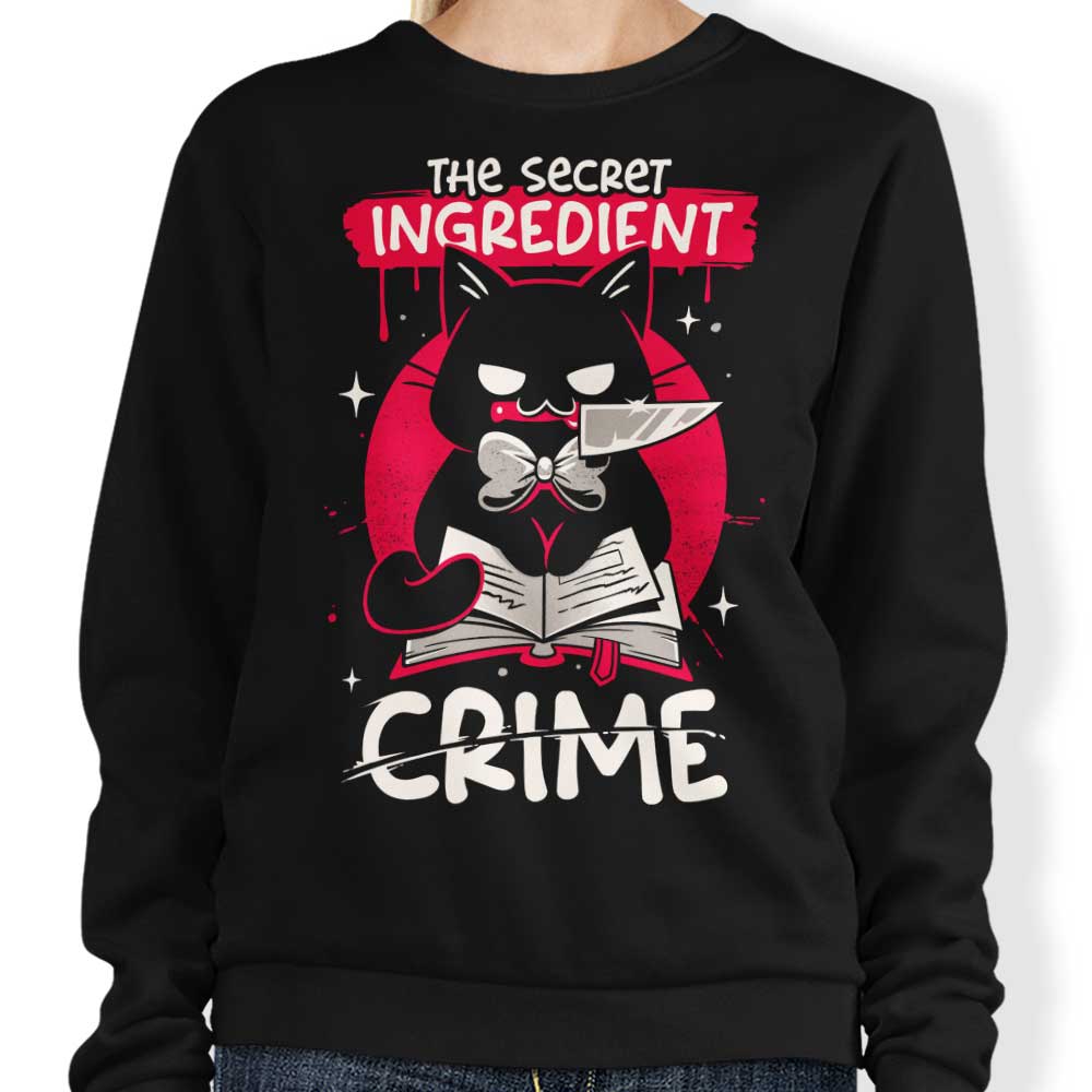 Snouleaf's Killer Secret Ingredient Crewneck Sweatshirt in S - 4XL Sizes