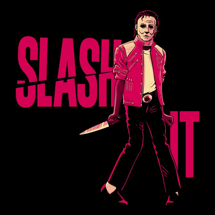 Teesgeex Slash It Crewneck Sweatshirt in S - 4XL Sizes