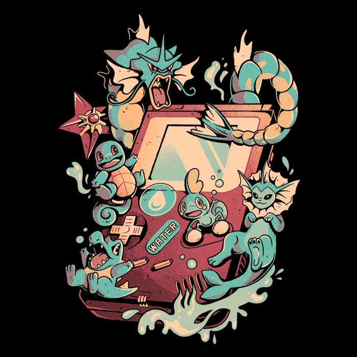 Water Game Themed Sweatshirt by Arigatees