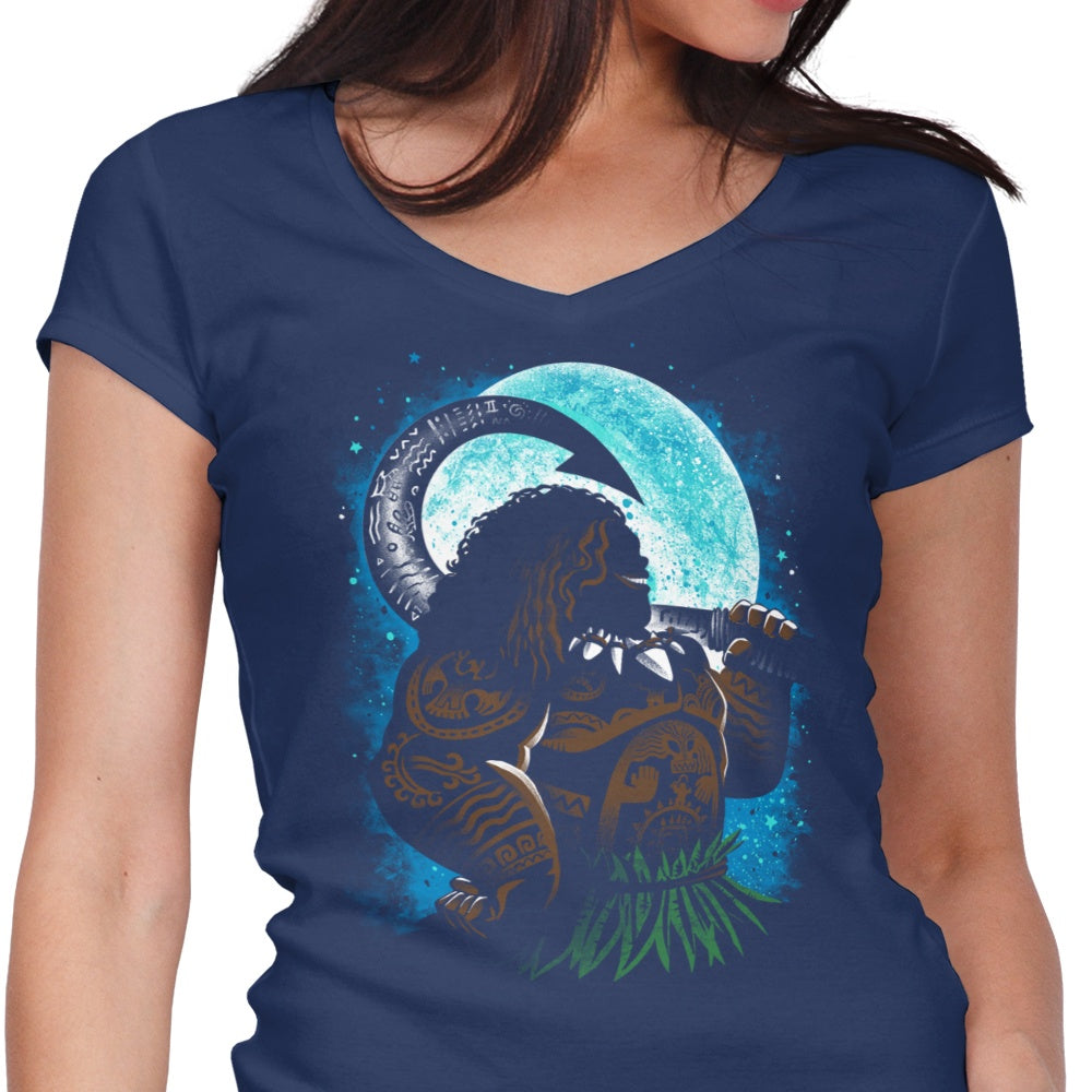 Alemaglia's Heroic Women's V-Neck for All