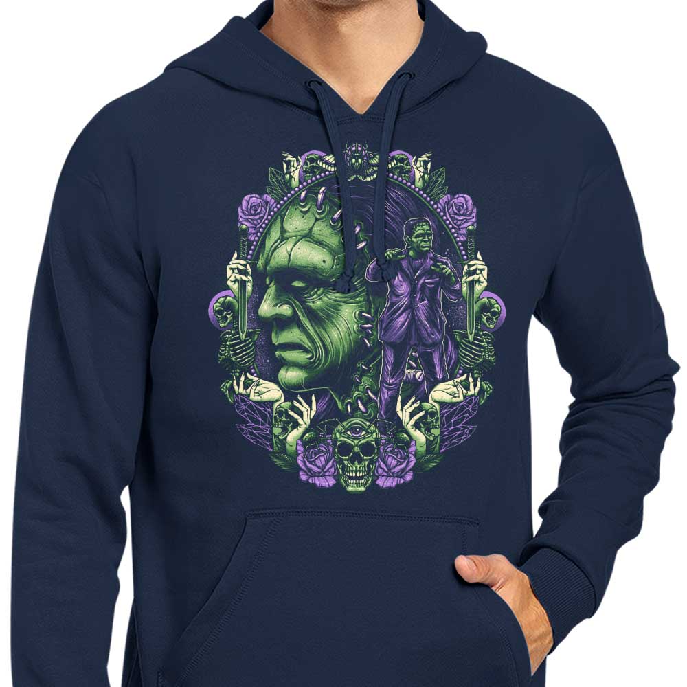 The Lonely Monster Design Zip Up and Pullover Hoodies by Glitchygorilla