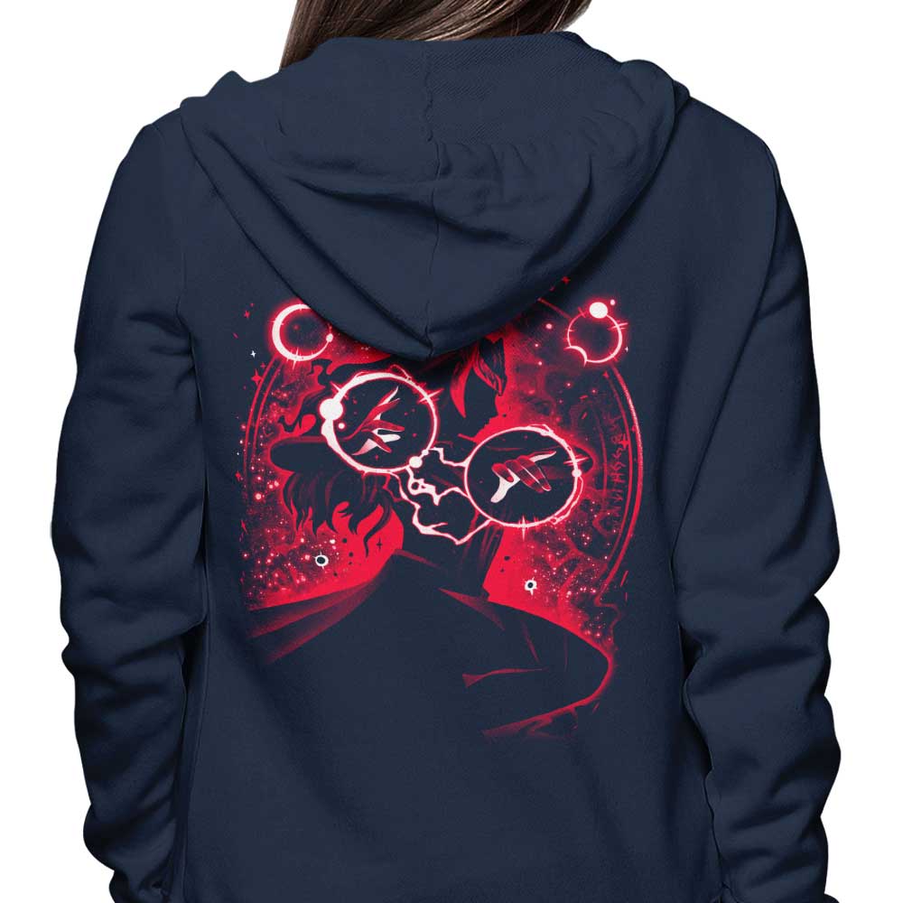 Alemaglia's Scarlet Chaos Stylish Zip-Up and Pullover Hoodies