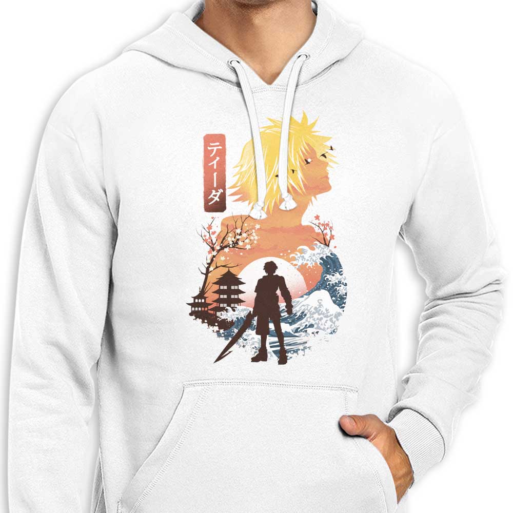 Stylish Tidus Ukiyo-e Inspired Zip Up and Pullover Hoodies