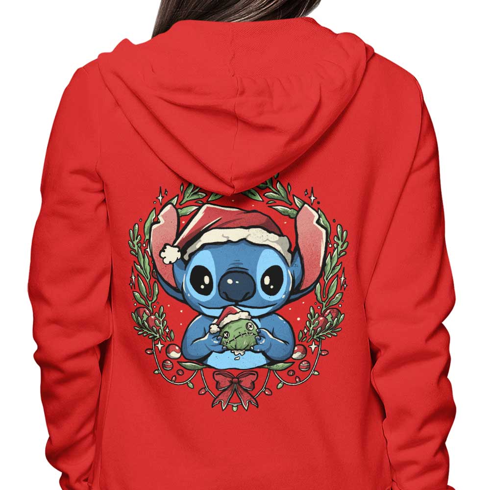 Edu.ely's Experimental Christmas Themed Zip-Up and Pullover Hoodies