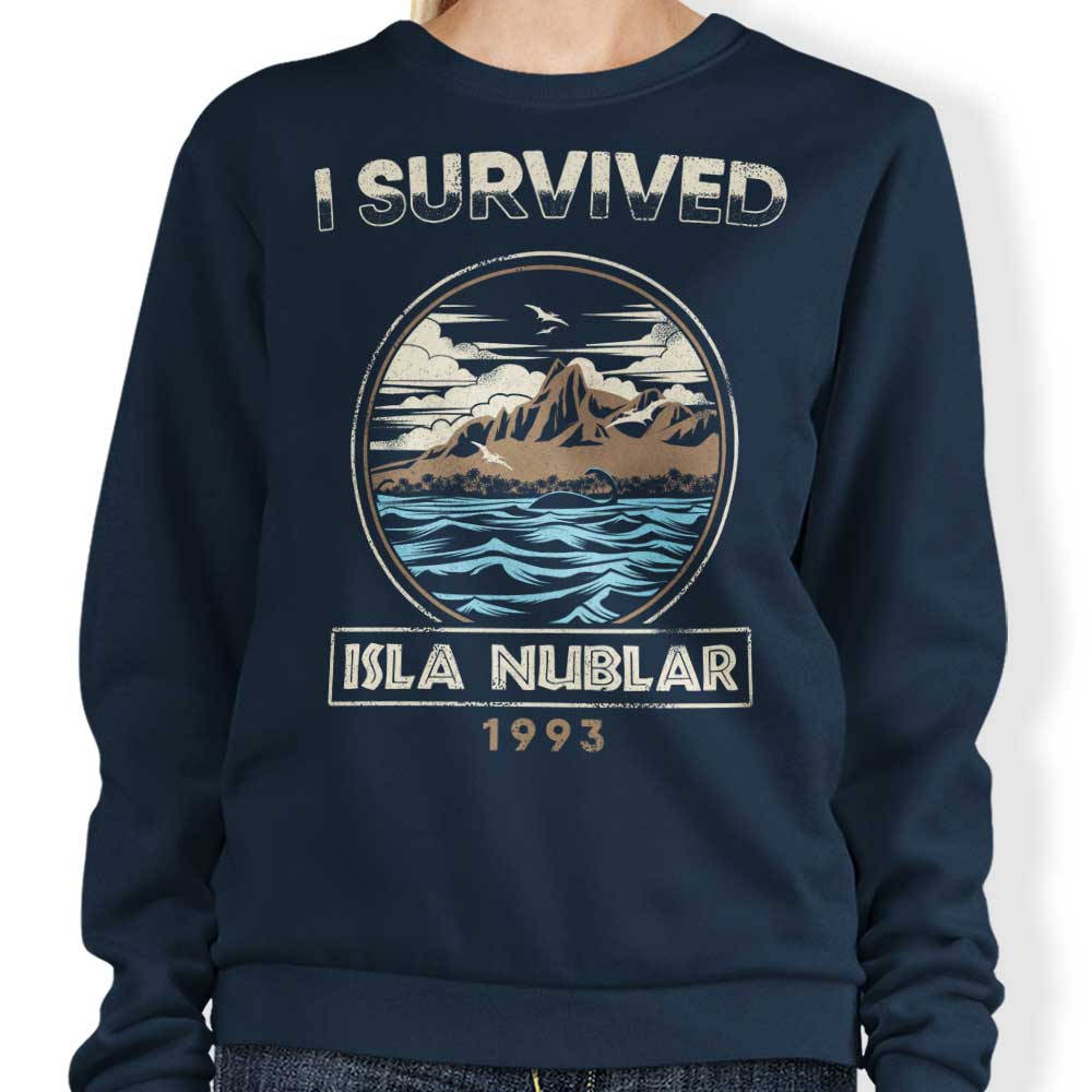 I Survived Isla Nublar - Comfortable and Stylish Sweatshirt for Everyone