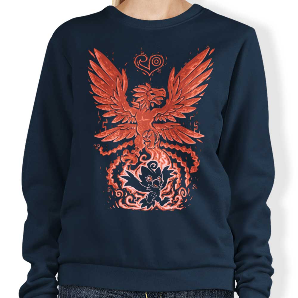 Digital Love Within - Fashionable Tech - Inspired Sweatshirt
