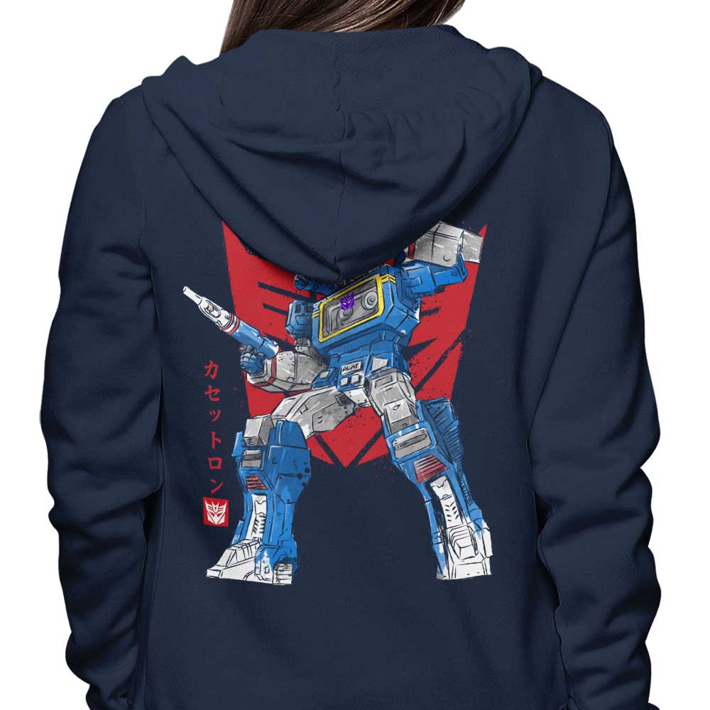 Dr. Monekers' Unique Sound Sumi-e Inspired Hoodie