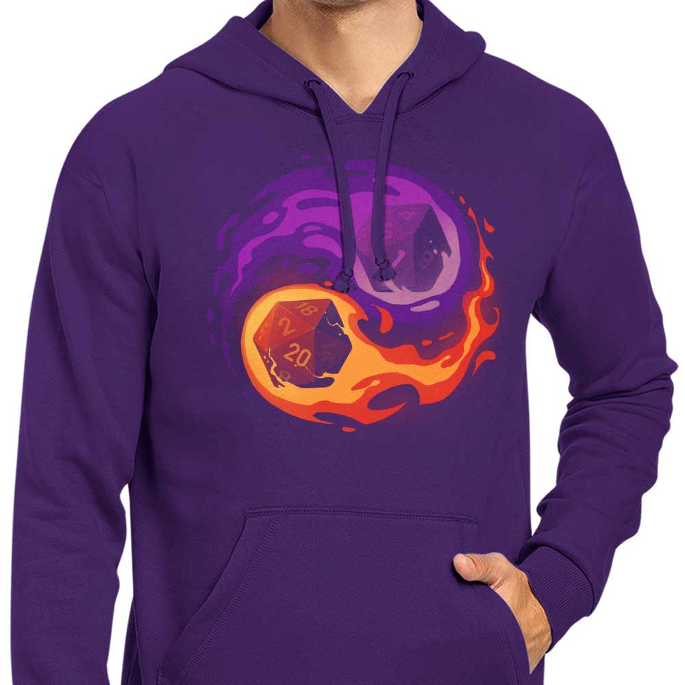 Unique Dice Balance Design Hoodie by BlancaVidal
