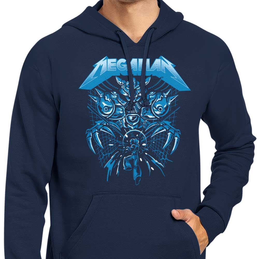 Mega Rockman Cool Zip Up and Pullover Hoodies by Dracula Byte