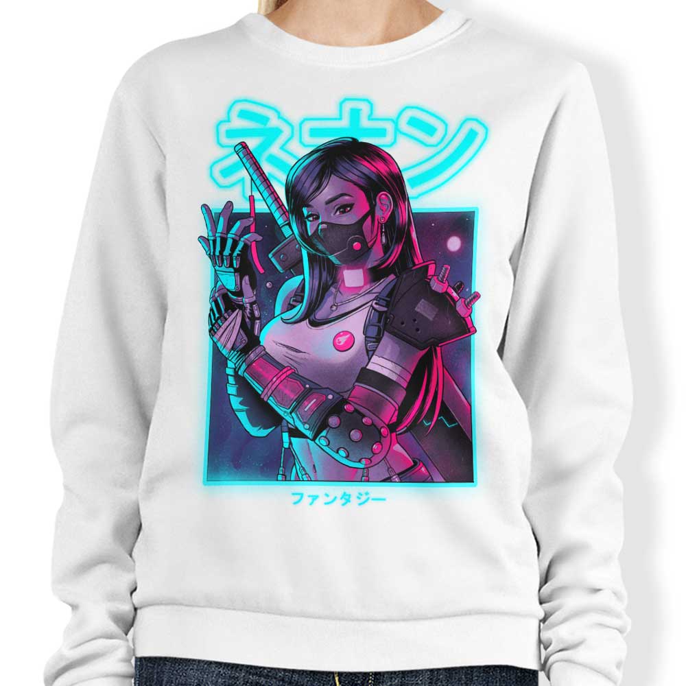 Bruno Mota Neon Fantasy Design Sweatshirt for Fashion Lovers
