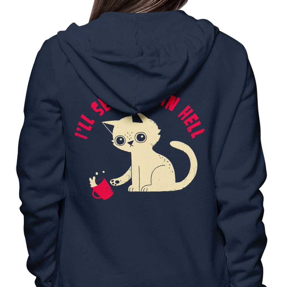 Stylish 'See You in Hell' DinoMike Hoodie for Trendy Wear