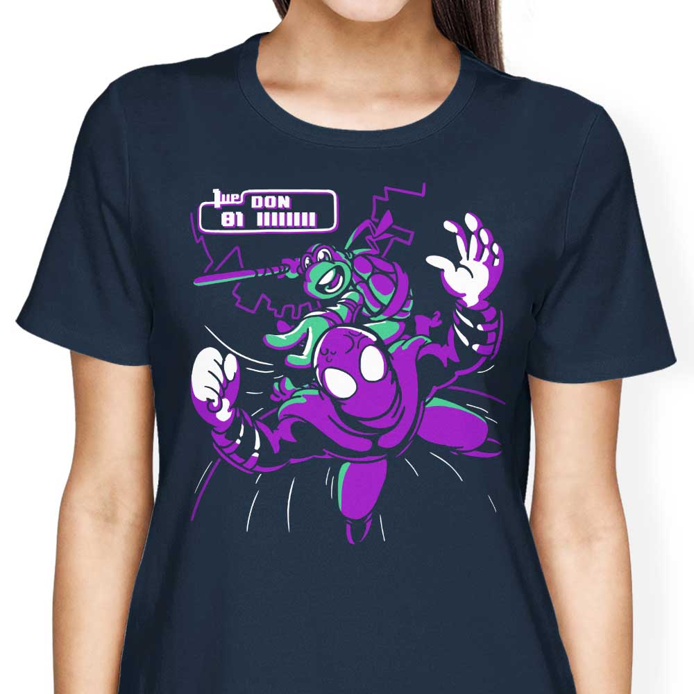 Fitas Artwork Arcade Donnie Women's Fashionable T-Shirts