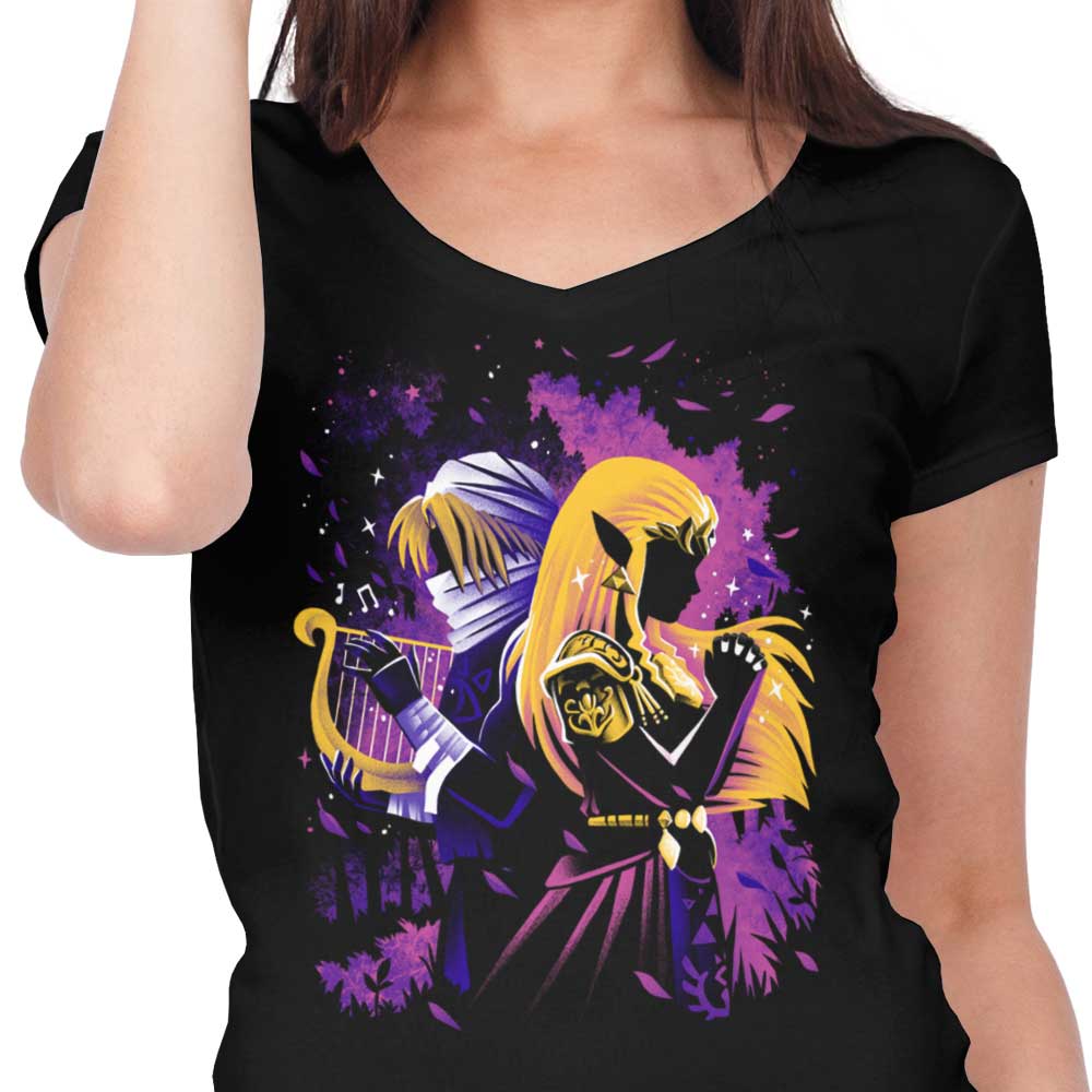 Alemaglia's Women's V-Neck - The Hope for Her People