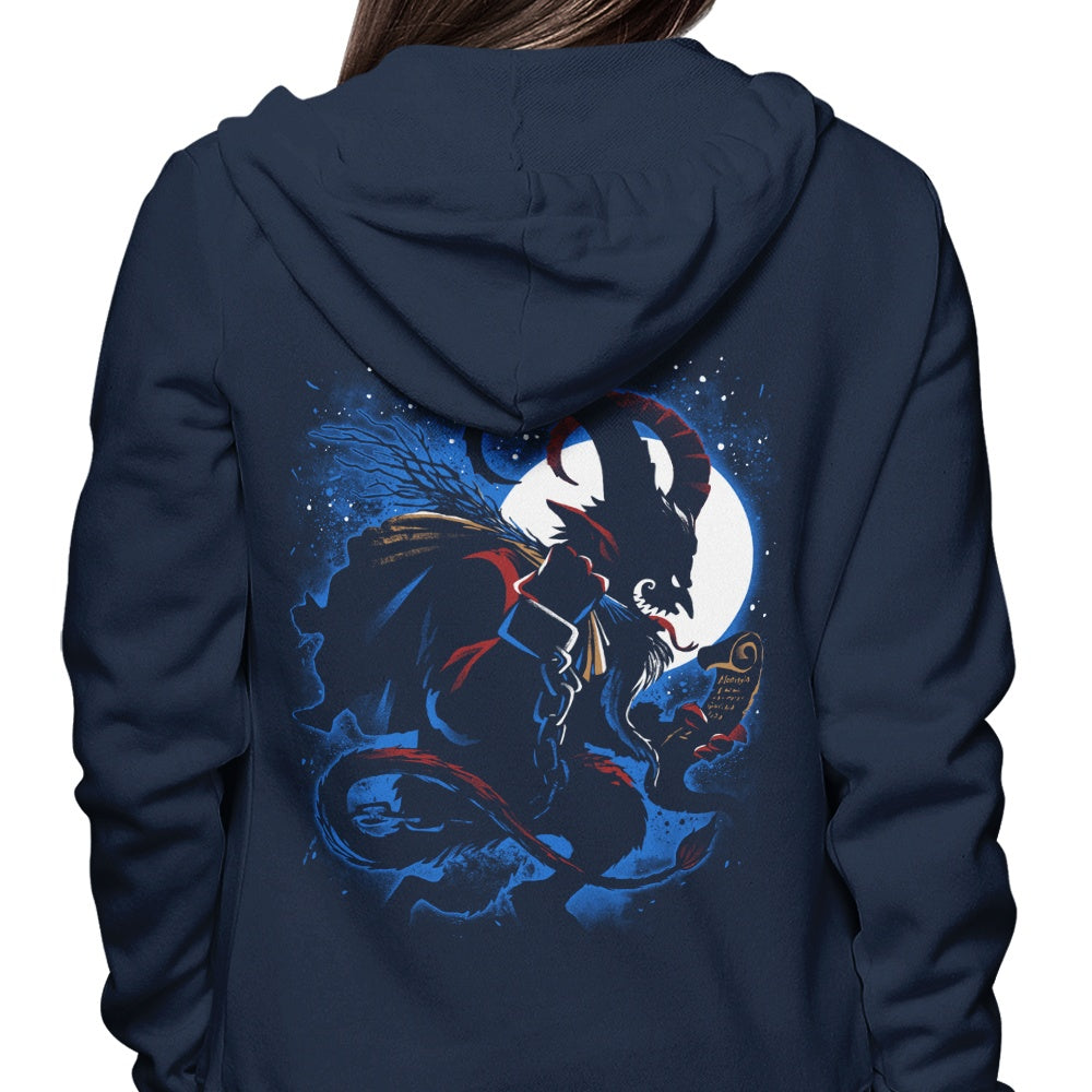 Alemaglia's Festive Christmas Devil Stylish Hoodie