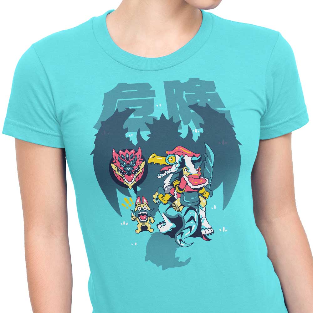 Sketchdemao's Women's 'Danger is Coming' Fashionable Apparel