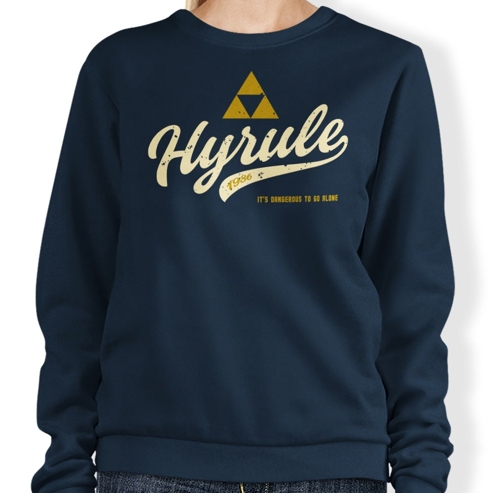 Vintage Hyrule Retro Style Sweatshirt for Classic Lovers