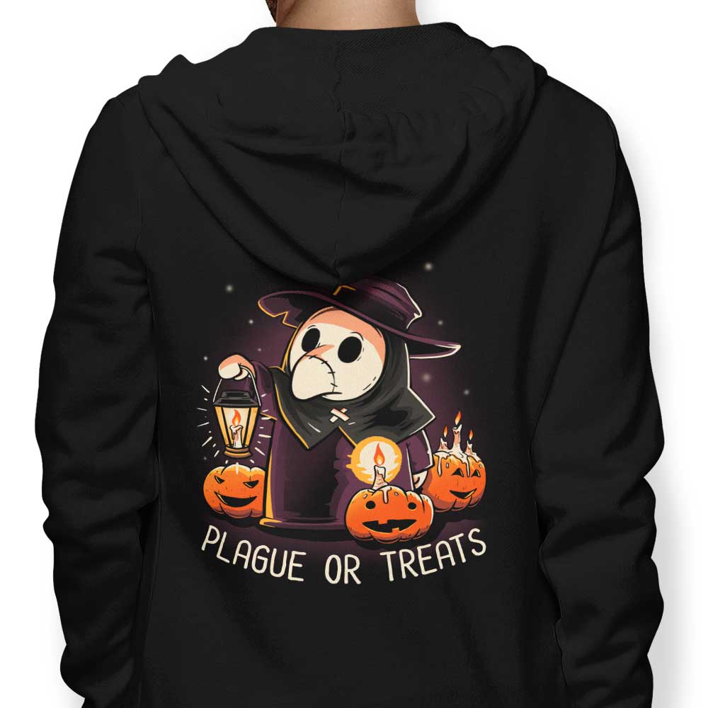 Koalatees 'Plague or Treat' Comfortable Zip - Up & Pullover Hoodies