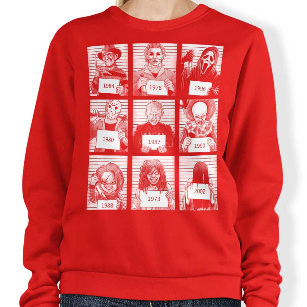 Alemaglia's Spooky Prison Horror Sweatshirt