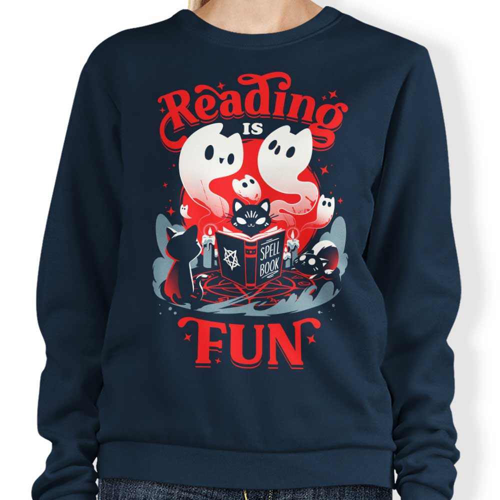 Enjoyable Spell Books - Stylish Sweatshirt for All