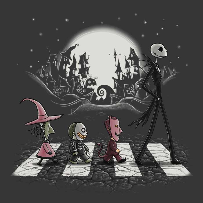 Halloween Road Crewneck Sweatshirt for All Sizes