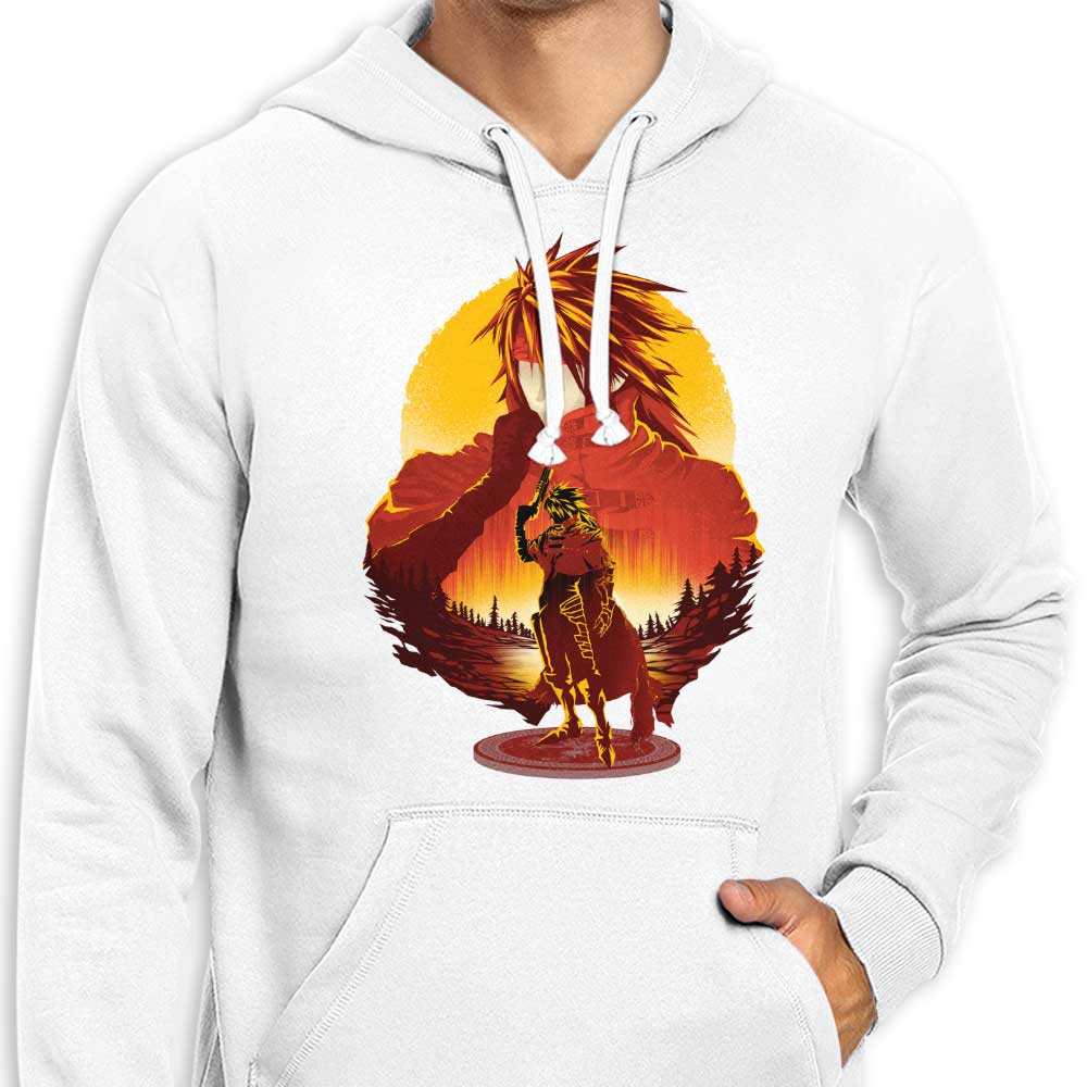Hypertwenty's Stunning Crimson Sunset Hoodie