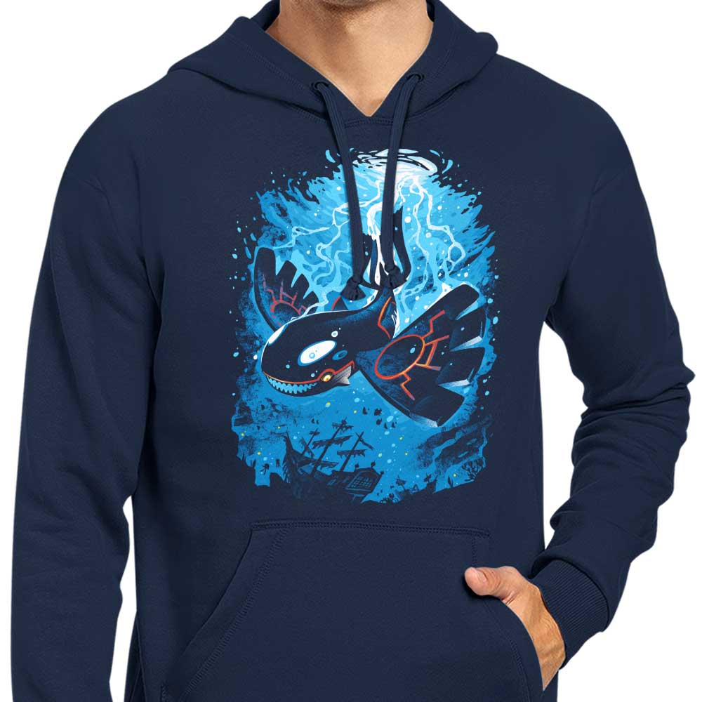 Alemaglia's Ocean Cataclysm Stylish Hoodie