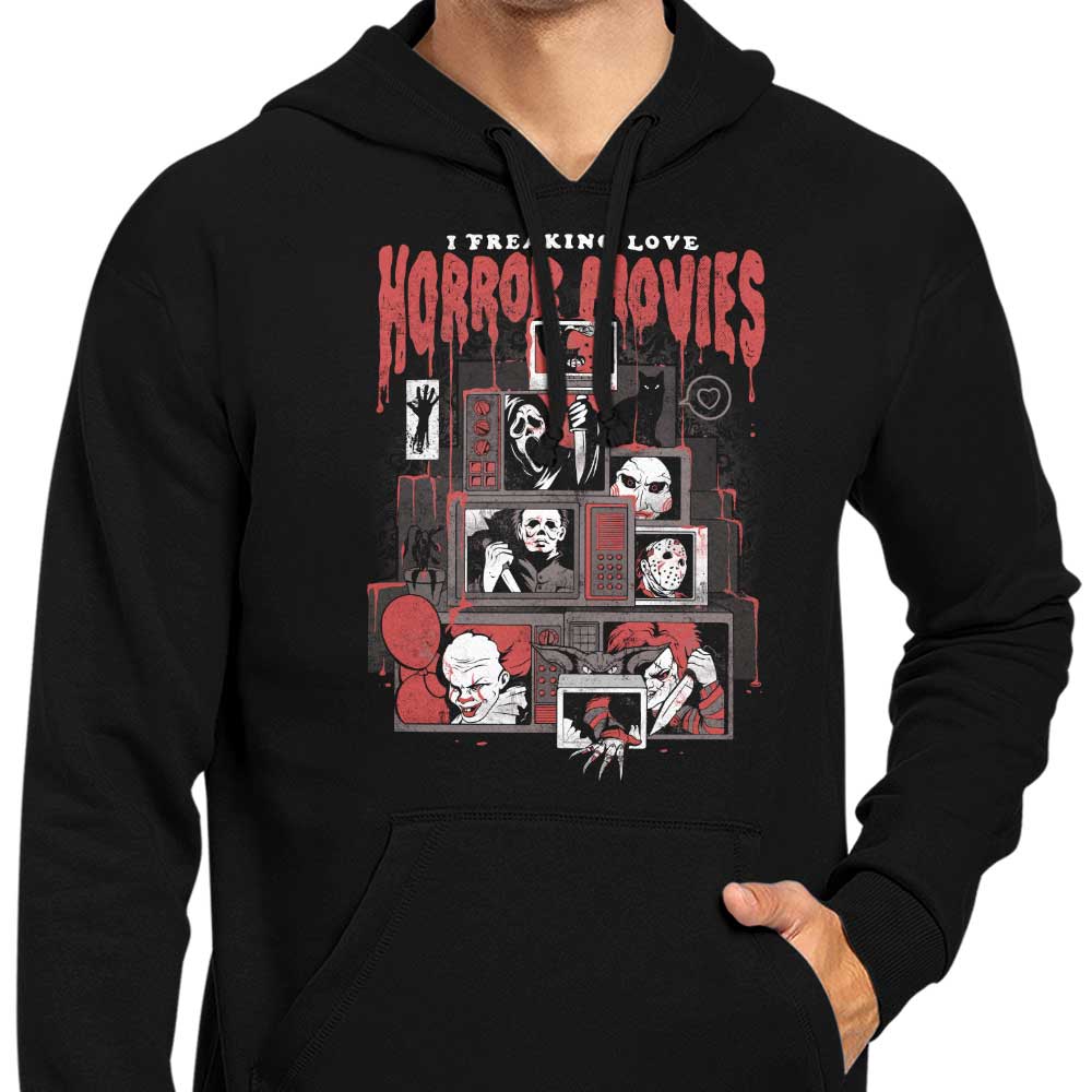 Edu.ely's Spooky Love Zip-Up and Pullover Hoodies in S - 4XL Sizes