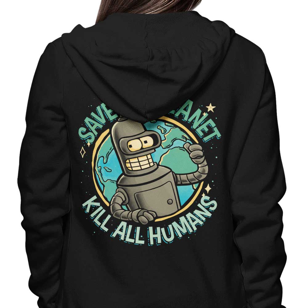 Save the Planet Eco - Friendly Hoodie by Teesgeex
