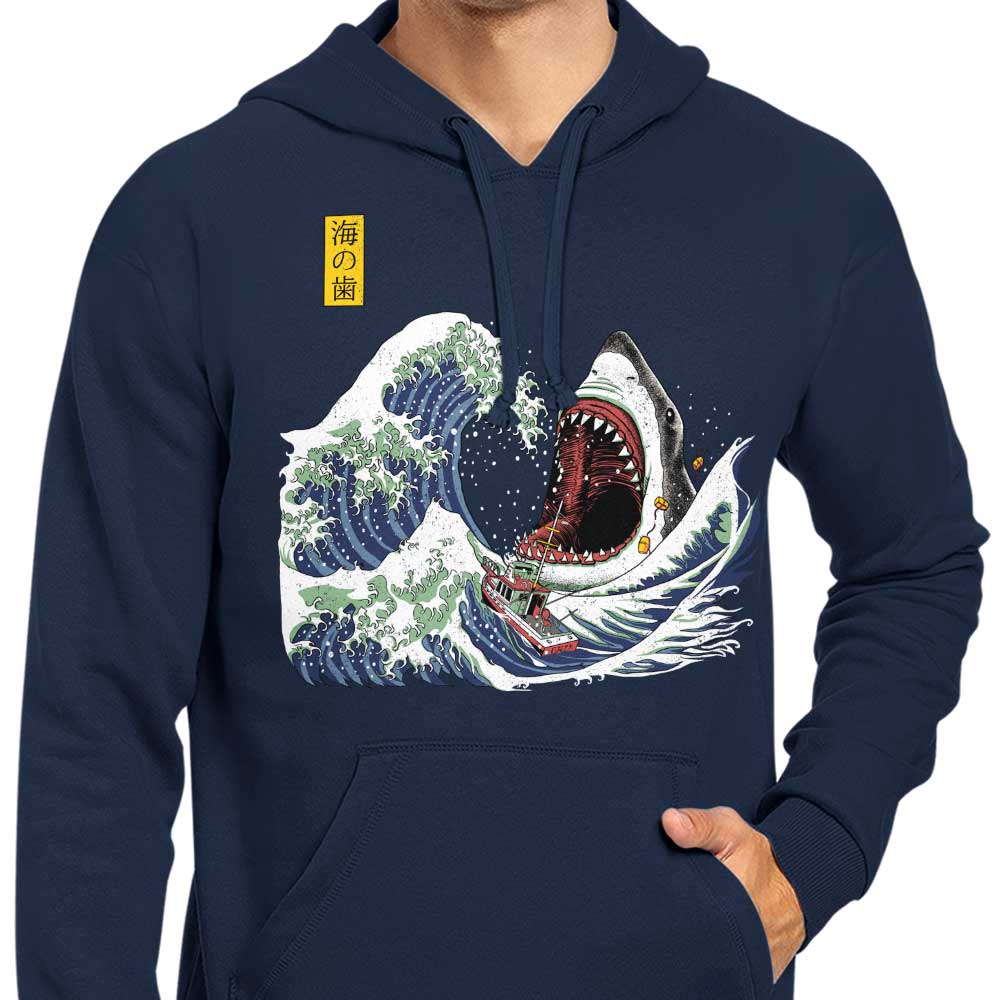 Ninjaink's Premium Great White Off Amity Zip-up and Pullover Hoodies