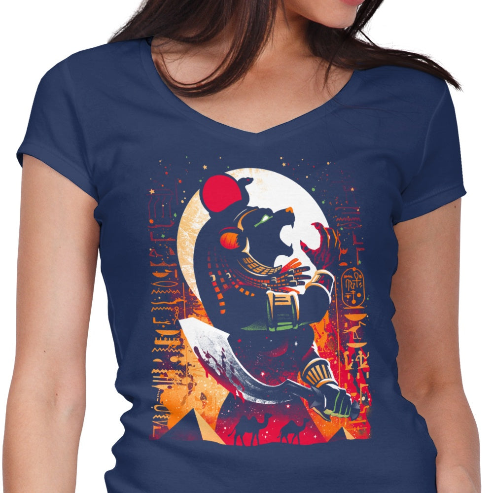 Alemaglia's War Goddess Women's Stylish V-Neck