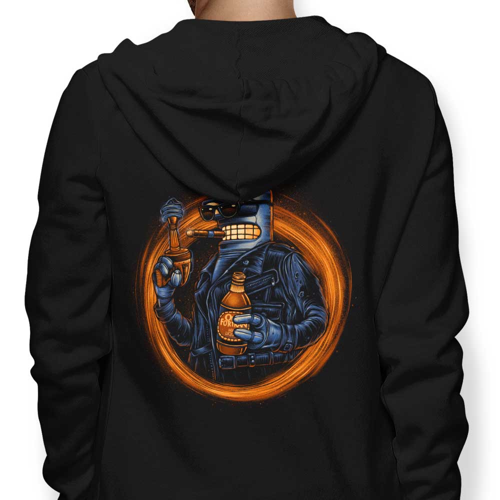 Glitchygorilla Benderminator Zip - Up and Pullover Hoodies