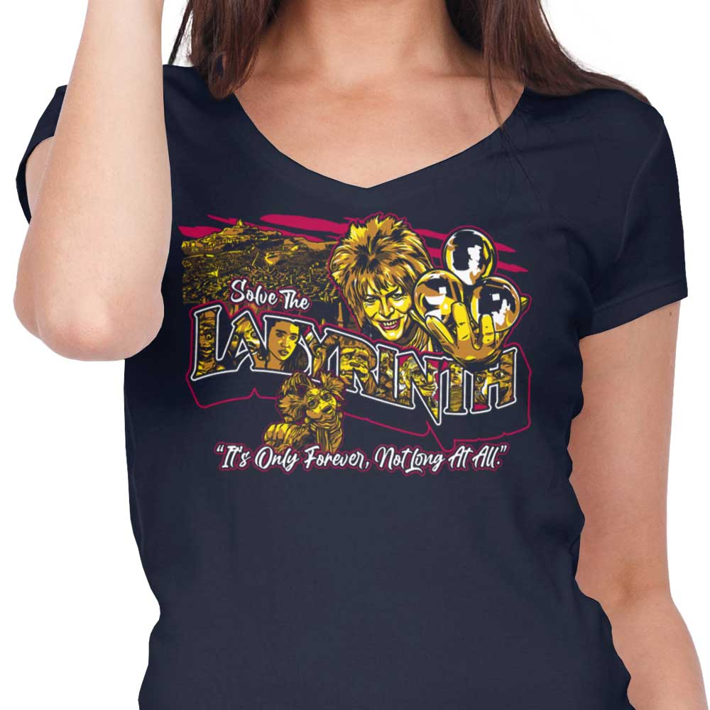 Not Long at All Women's Fashionable V-Neck Top