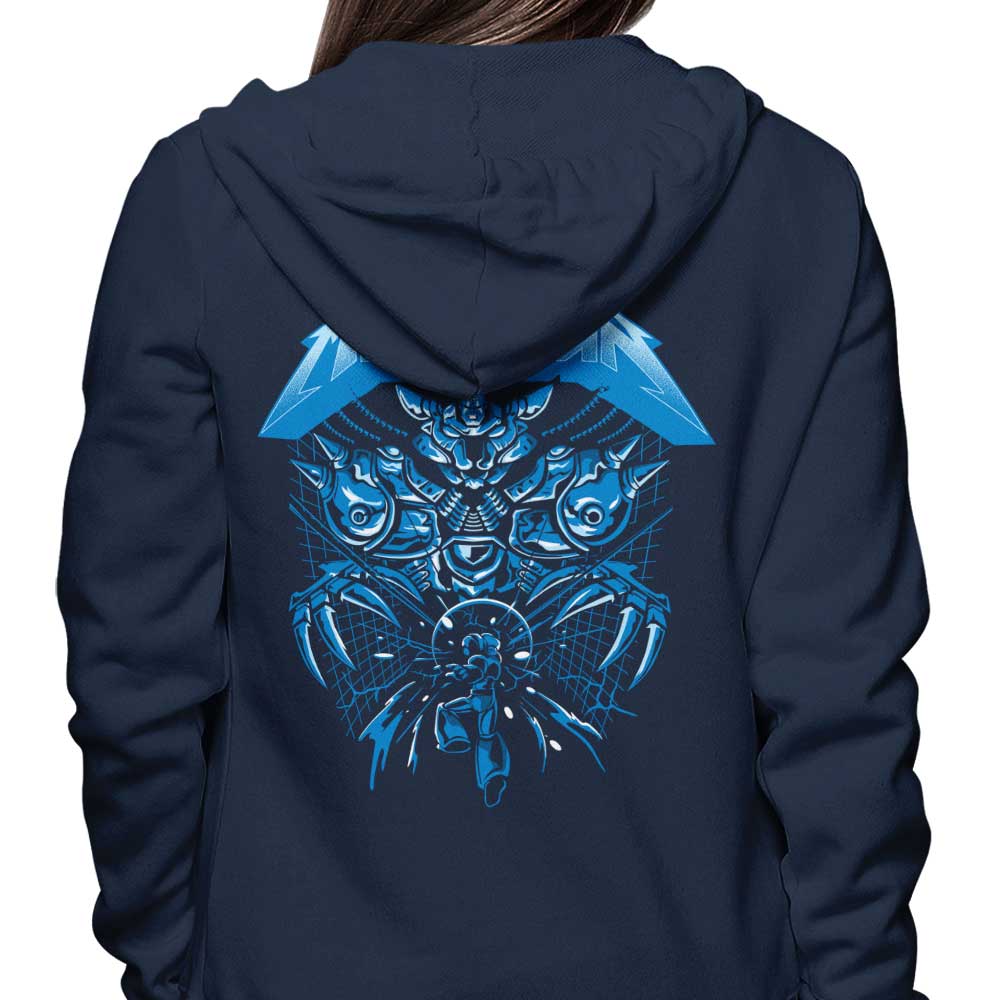 Mega Rockman Cool Zip Up and Pullover Hoodies by Dracula Byte