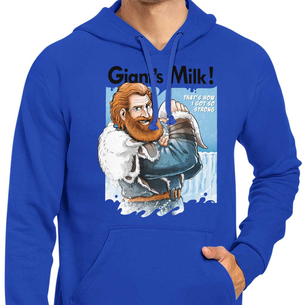 Alemaglia's Giant's Milk Comfortable Zip-Up and Pullover Hoodies