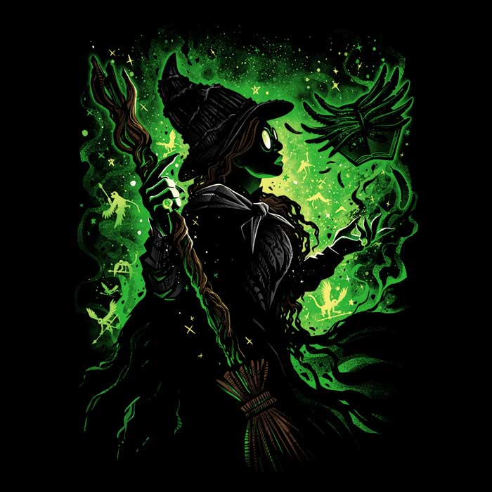 Women's Stylish V-Neck 'The Witch of the West' Top