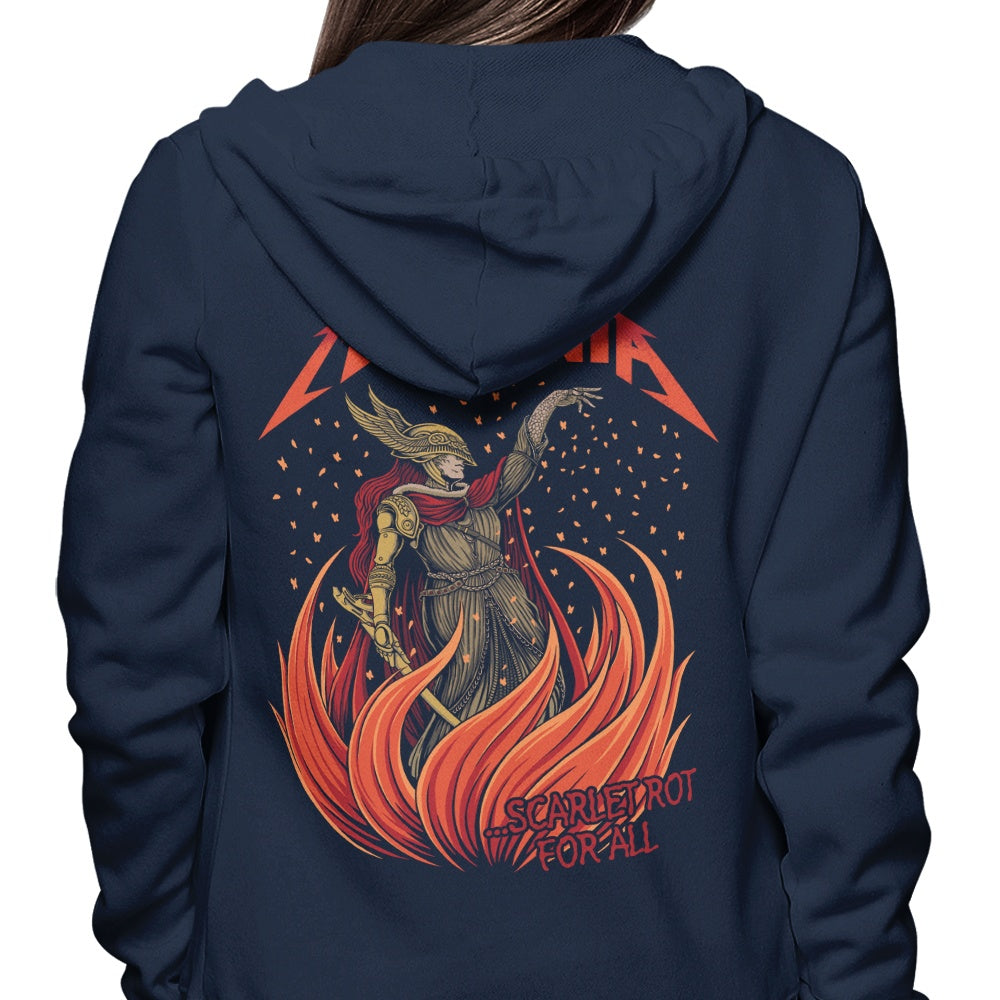 All-Inclusive Scarlet Rot Hoodie by Svthyp