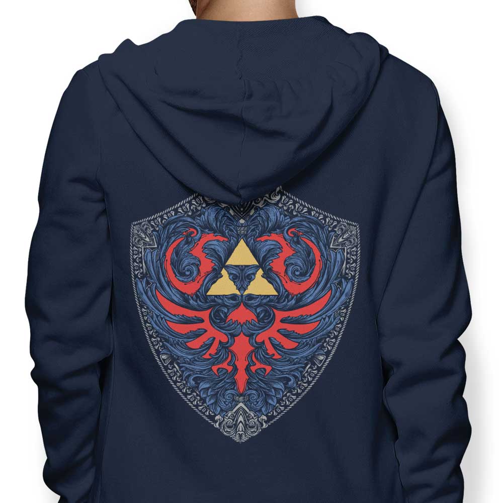 Hylian Victoriana Style Zip-Up and Pullover Hoodies by Vincent Carrozza