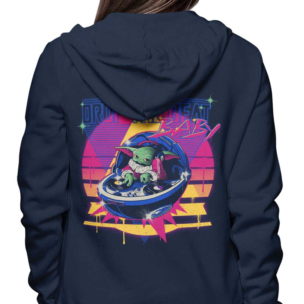 Getsousa's Stylish 'Drop the Beat' Zip-Up and Pullover Hoodies in S - 4XL