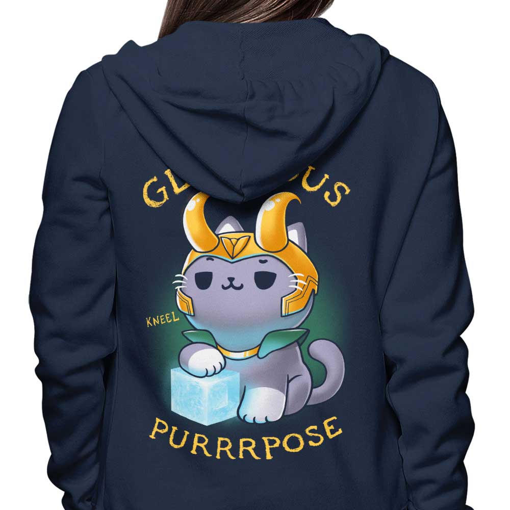 Mischievous Cat-themed Zip-up and Pullover Hoodies