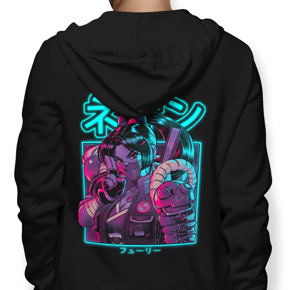 Neon Fury Stylish Hoodies - A Fashion Statement by Bruno Mota