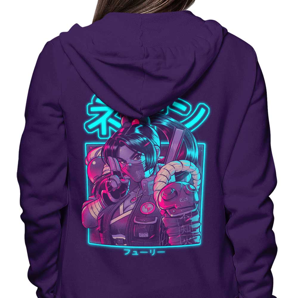 Neon Fury Stylish Hoodies - A Fashion Statement by Bruno Mota