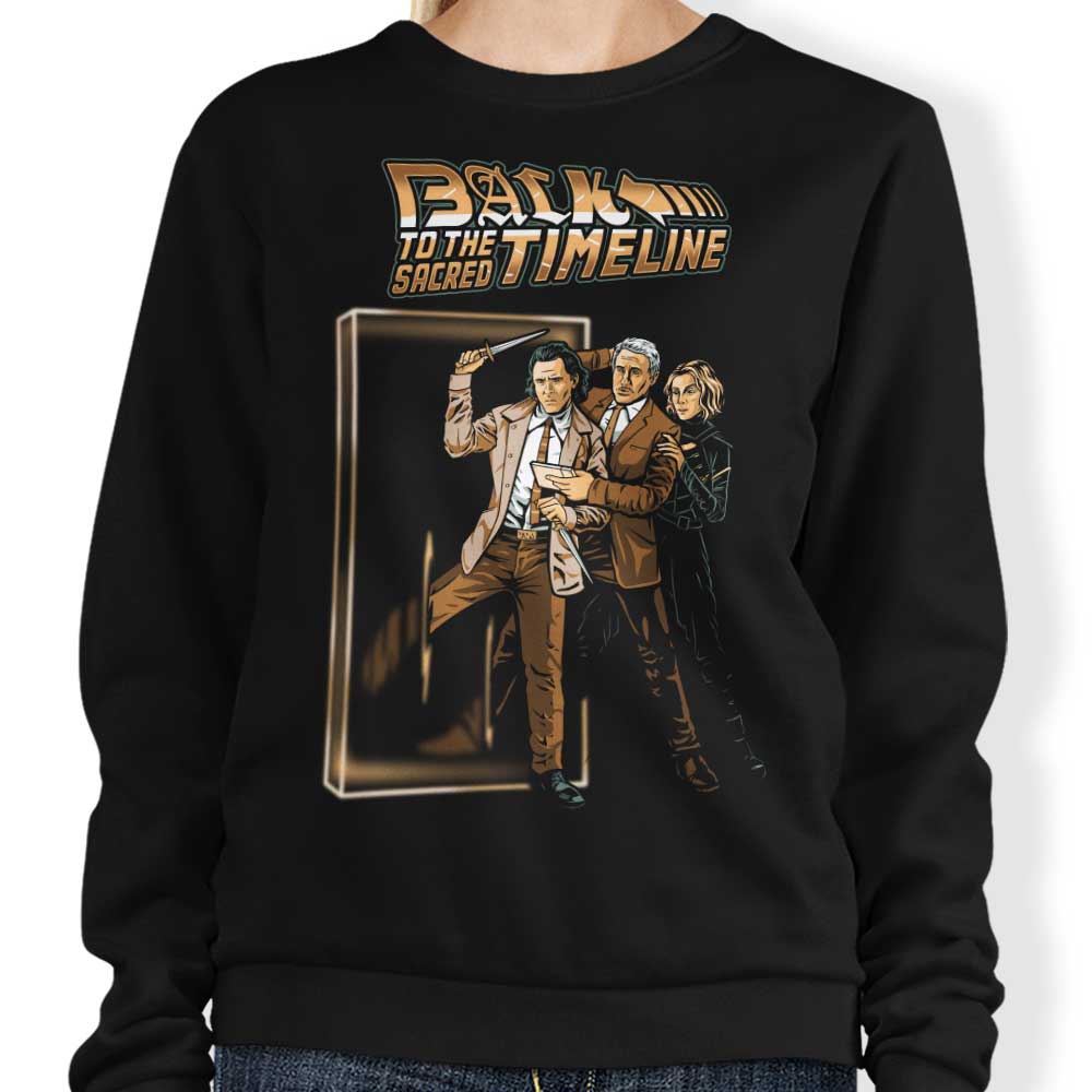 Prime Premne Design - 'To the Sacred Timeline' Stylish Sweatshirt