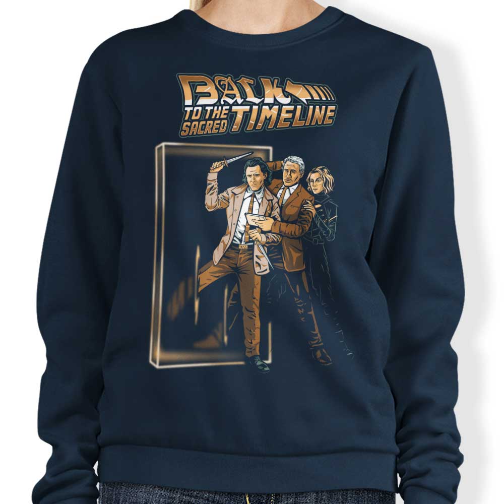 Prime Premne Design - 'To the Sacred Timeline' Stylish Sweatshirt