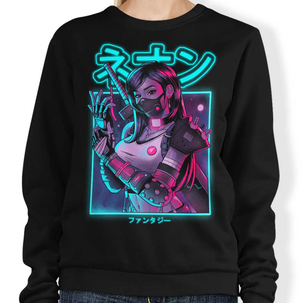 Bruno Mota Neon Fantasy Design Sweatshirt for Fashion Lovers